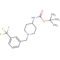 CAS: | PC403044 | tert-Butyl 1-[3-(trifluoromethyl)benzyl]piperidin-4-ylcarbamate