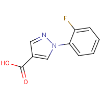 CAS: 1134310-63-6 | PC403053 | 1-(2-Fluorophenyl)-1H-pyrazole-4-carboxylic acid