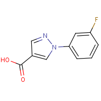 CAS: 138907-82-1 | PC403054 | 1-(3-Fluorophenyl)-1H-pyrazole-4-carboxylic acid