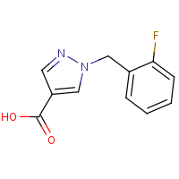 CAS:  | PC403056 | 1-(2-Fluorobenzyl)-1H-pyrazole-4-carboxylic acid
