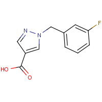 CAS: 531506-66-8 | PC403057 | 1-(3-Fluorobenzyl)-1H-pyrazole-4-carboxylic acid