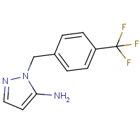 CAS:956438-49-6 | PC403068 | 1-[4-(Trifluoromethyl)benzyl]-1H-pyrazol-5-amine