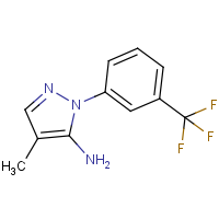 CAS: | PC403085 | 4-Methyl-1-[3-(trifluoromethyl)phenyl]-1H-pyrazol-5-amine