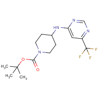CAS: | PC403089 | tert-Butyl 4-{[6-(trifluoromethyl)pyrimidin-4-yl]amino}piperidine-1-carboxylate