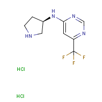 CAS: | PC403092 | N-[(3R)-Pyrrolidin-3-yl]-6-(trifluoromethyl)pyrimidin-4-amine dihydrochloride