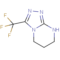 CAS:154641-05-1 | PC403097 | 3-(Trifluoromethyl)-5H,6H,7H,8H-[1,2,4]triazolo[4,3-a]pyrimidine