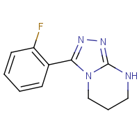 CAS:  | PC403098 | 3-(2-Fluorophenyl)-5H,6H,7H,8H-[1,2,4]triazolo[4,3-a]pyrimidine