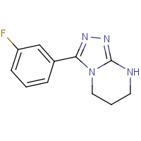 CAS:  | PC403099 | 3-(3-Fluorophenyl)-5H,6H,7H,8H-[1,2,4]triazolo[4,3-a]pyrimidine