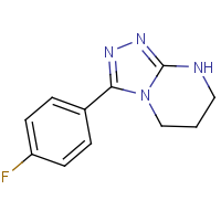 CAS:  | PC403100 | 3-(4-Fluorophenyl)-5H,6H,7H,8H-[1,2,4]triazolo[4,3-a]pyrimidine