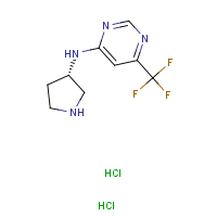 CAS: | PC403105 | N-[(3S)-Pyrrolidin-3-yl]-6-(trifluoromethyl)pyrimidin-4-amine dihydrochloride