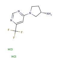 CAS: | PC403109 | (3S)-1-[6-(Trifluoromethyl)pyrimidin-4-yl]pyrrolidin-3-amine dihydrochloride