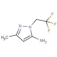 CAS: 1174850-85-1 | PC403111 | 3-Methyl-1-(2,2,2-trifluoroethyl)-1H-pyrazol-5-amine