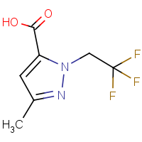 CAS:  | PC403112 | 3-Methyl-1-(2,2,2-trifluoroethyl)-1H-pyrazole-5-carboxylic acid