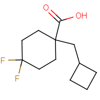 CAS: | PC403127 | 1-(Cyclobutylmethyl)-4,4-difluorocyclohexane-1-carboxylic acid
