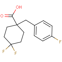 CAS: | PC403131 | 4,4-Difluoro-1-[(4-fluorophenyl)methyl]cyclohexane-1-carboxylic acid