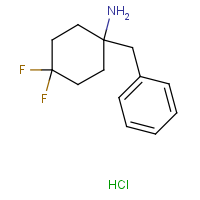 CAS:1389313-28-3 | PC403135 | 1-Benzyl-4,4-difluorocyclohexan-1-aminehydrochloride