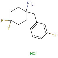 CAS: | PC403137 | 4,4-Difluoro-1-[(3-fluorophenyl)methyl]cyclohexan-1-amine hydrochloride