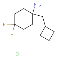 CAS: | PC403153 | 1-(Cyclobutylmethyl)-4,4-difluorocyclohexan-1-amine hydrochloride