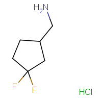 CAS:1260790-17-7 | PC403157 | (3,3-Difluorocyclopentyl)methanamine hydrochloride