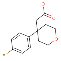CAS:  | PC403165 | 2-[4-(4-Fluorophenyl)-tetrahydro-2H-pyran-4-yl]acetic acid