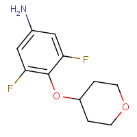 CAS: 1248914-51-3 | PC403170 | 3,5-Difluoro-4-(tetrahydro-2H-pyran-4-yloxy)aniline