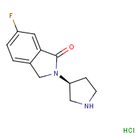 CAS: | PC403171 | (S)-6-Fluoro-2-(pyrrolidin-3-yl)isoindolin-1-one hydrochloride