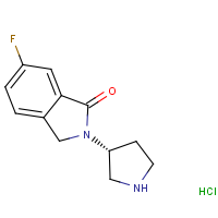 CAS: | PC403172 | (R)-6-Fluoro-2-(pyrrolidin-3-yl)isoindolin-1-one hydrochloride