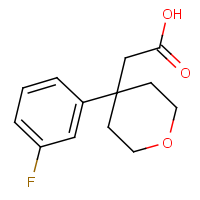 CAS: | PC403176 | 2-[4-(3-Fluorophenyl)-tetrahydro-2H-pyran-4-yl]acetic acid