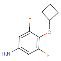 CAS:1248130-27-9 | PC403183 | 4-Cyclobutoxy-3,5-difluoroaniline