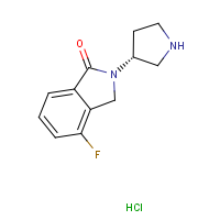 CAS: | PC403185 | (R)-4-Fluoro-2-(pyrrolidin-3-yl)isoindolin-1-one hydrochloride