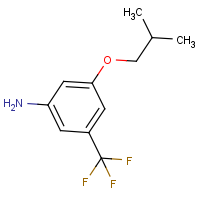 CAS:1556770-90-1 | PC403199 | 3-Isobutoxy-5-(trifluoromethyl)aniline