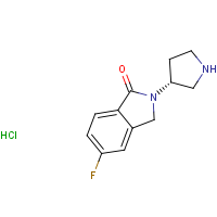 CAS: | PC403202 | (R)-5-Fluoro-2-(pyrrolidin-3-yl)isoindolin-1-one hydrochloride
