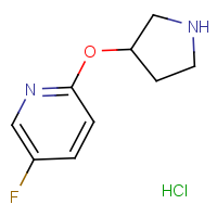 CAS:1779126-62-3 | PC403204 | 5-Fluoro-2-(pyrrolidin-3-yloxy)pyridine hydrochloride