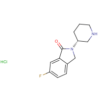 CAS: | PC403207 | (R)-6-Fluoro-2-(piperidin-3-yl)isoindolin-1-one hydrochloride