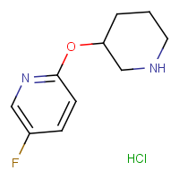 CAS:1774897-18-5 | PC403209 | 5-Fluoro-2-(piperidin-3-yloxy)pyridine hydrochloride