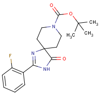 CAS: | PC403221 | tert-Butyl 2-(2-fluorophenyl)-4-oxo-1,3,8-triazaspiro[4.5]dec-1-ene-8-carboxylate