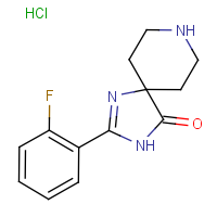 CAS: | PC403222 | 2-(2-Fluorophenyl)-1,3,8-triazaspiro[4.5]dec-1-en-4-one hydrochloride