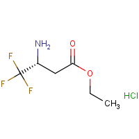 CAS: 1212365-10-0 | PC404009 | Ethyl (3R)-3-amino-4,4,4-trifluorobutanoate hydrochloride