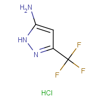CAS: 1418117-74-4 | PC404012 | 3-(Trifluoromethyl)-1H-pyrazol-5-amine hydrochloride