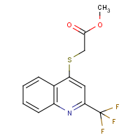 CAS: 175203-42-6 | PC4043 | Methyl {[2-(trifluoromethyl)quinolin-4-yl]thio}acetate