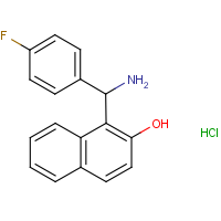 CAS:1169968-26-6 | PC404507 | 1-[Amino-(4-fluoro-phenyl)-methyl]-naphthalen-2-ol hydrochloride