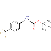 CAS:1980007-28-0 | PC404511 | cis-tert-Butyl 3-(4-trifluoromethylphenyl)-aziridine-2-carboxylate