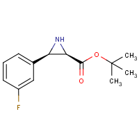 CAS: 1980007-29-1 | PC404513 | cis-tert-Butyl 3-(3-fluorophenyl)-aziridine-2-carboxylate