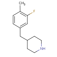 CAS: 955287-58-8 | PC404520 | 4-(3-Fluoro-4-methyl-benzyl)-piperidine