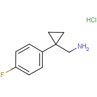 CAS:1209726-03-3 | PC404542 | (1-(4-Fluorophenyl)cyclopropyl)methanamine hydrochloride