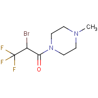 CAS: 1031927-96-4 | PC404543 | 2-Bromo-3,3,3-trifluoro-1-(4-methylpiperazin-1-yl)propan-1-one