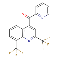 CAS: 35853-55-5 | PC404544 | (2,8-Bis-trifluoromethyl-quinolin-4-yl)-pyridin-2-yl-methanone