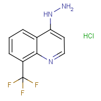 CAS: 1171001-63-0 | PC404552 | 4-Hydrazino 8-trifluoromethyl-quinoline hydrochloride