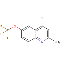 CAS: 1189107-42-3 | PC404586 | 4-Bromo-2-methyl-6-trifluoromethoxyquinoline