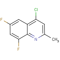 CAS: 288151-31-5 | PC404589 | 4-Chloro-6,8-difluoro-2-methylquinoline
